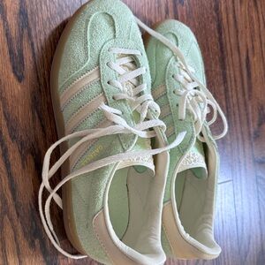 Adidas Women's Green Gazelle Sneakers
